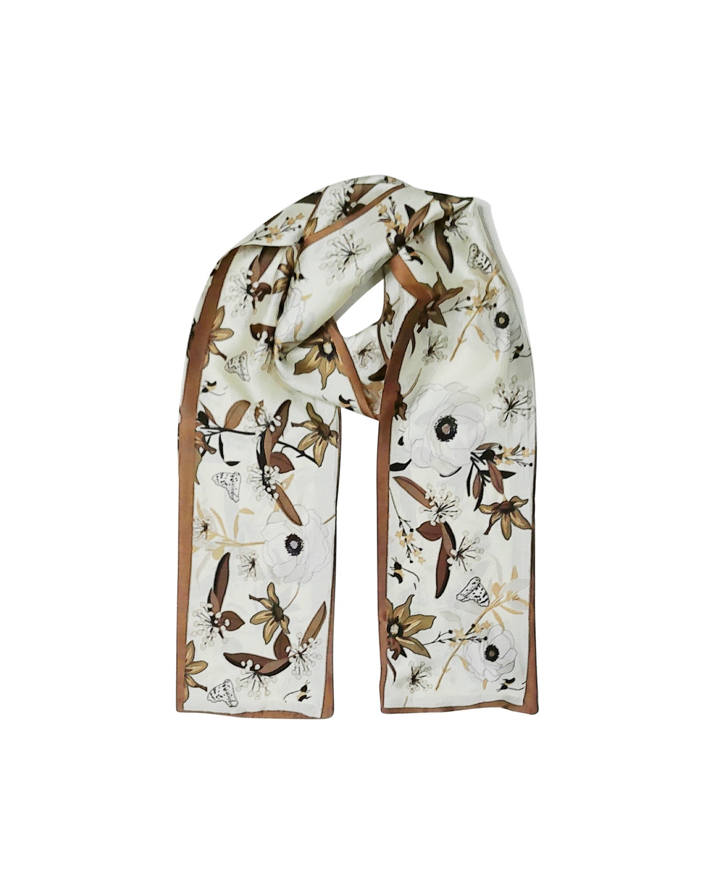 Blossom Fields Decorative Narrow Scarf